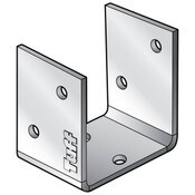 Bolt Down U Stirrup 90mm - SS